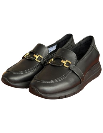  Δερμάτινο Γυναικείo Μοκασίνι - F883