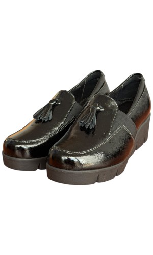  Δερμάτινο Γυναικείo Μοκασίνι - F890