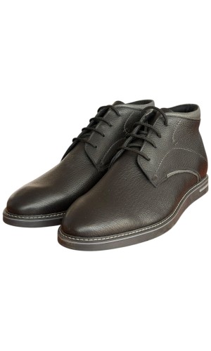  Δερμάτινο Ανδρικό Μποτάκι - F894