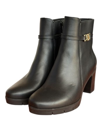 Δερμάτινο Γυναικείo Μποτάκι - F895
