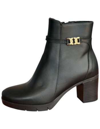 Δερμάτινο Γυναικείo Μποτάκι - F895