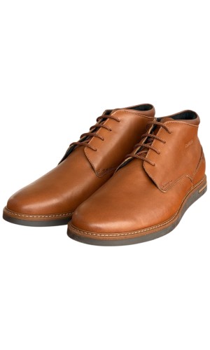  Δερμάτινο Ανδρικό Μποτάκι - F896