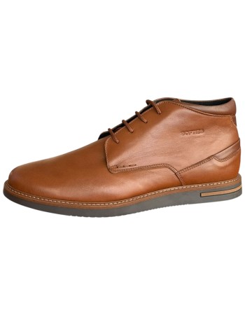  Δερμάτινο Ανδρικό Μποτάκι - F896