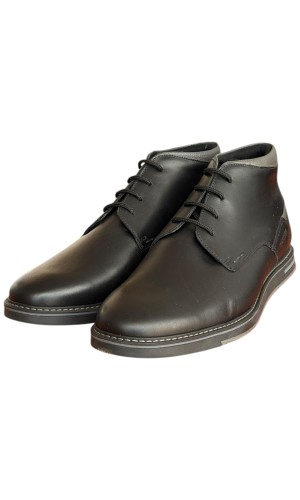  Δερμάτινο Ανδρικό Μποτάκι - F897