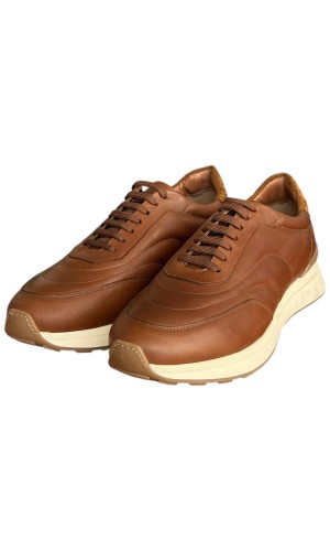  Δερμάτινο Ανδρικό Sneaker- F898