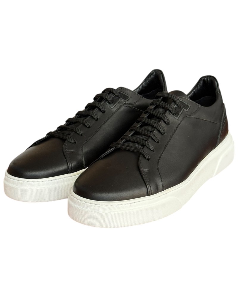  Δερμάτινο Ανδρικό Sneaker- F899