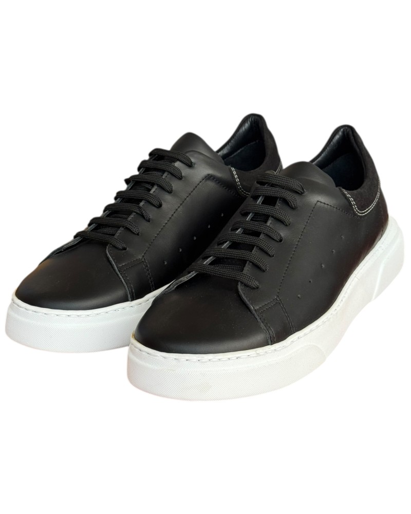  Δερμάτινο Ανδρικό Sneaker- F904