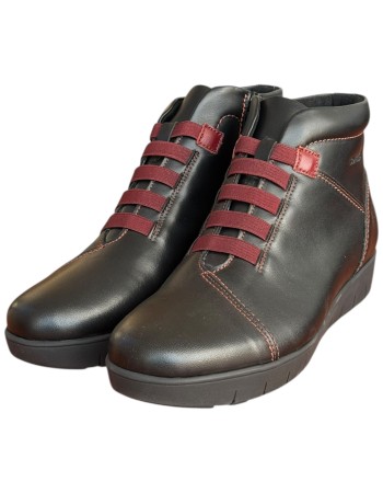 Δερμάτινο Γυναικείo Μποτάκι - F906