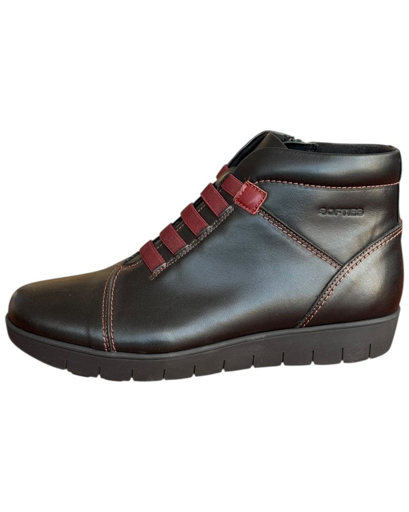 Δερμάτινο Γυναικείo Μποτάκι - F906