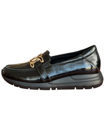  Δερμάτινο Γυναικείo Μοκασίνι - F907