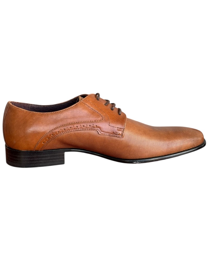  Δερμάτινο Ανδρικό Παπούτσι - F911