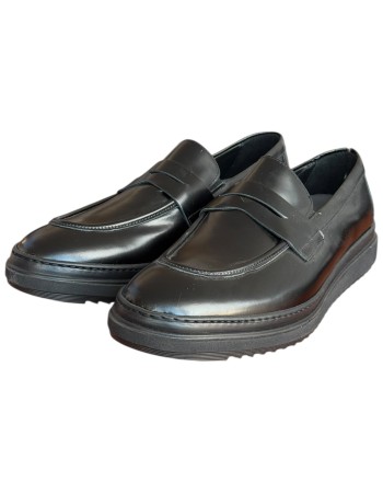  Δερμάτινο Ανδρικό Παπούτσι - F917