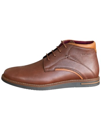  Δερμάτινο Ανδρικό Μποτάκι - F918