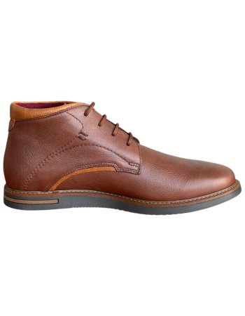  Δερμάτινο Ανδρικό Μποτάκι - F918