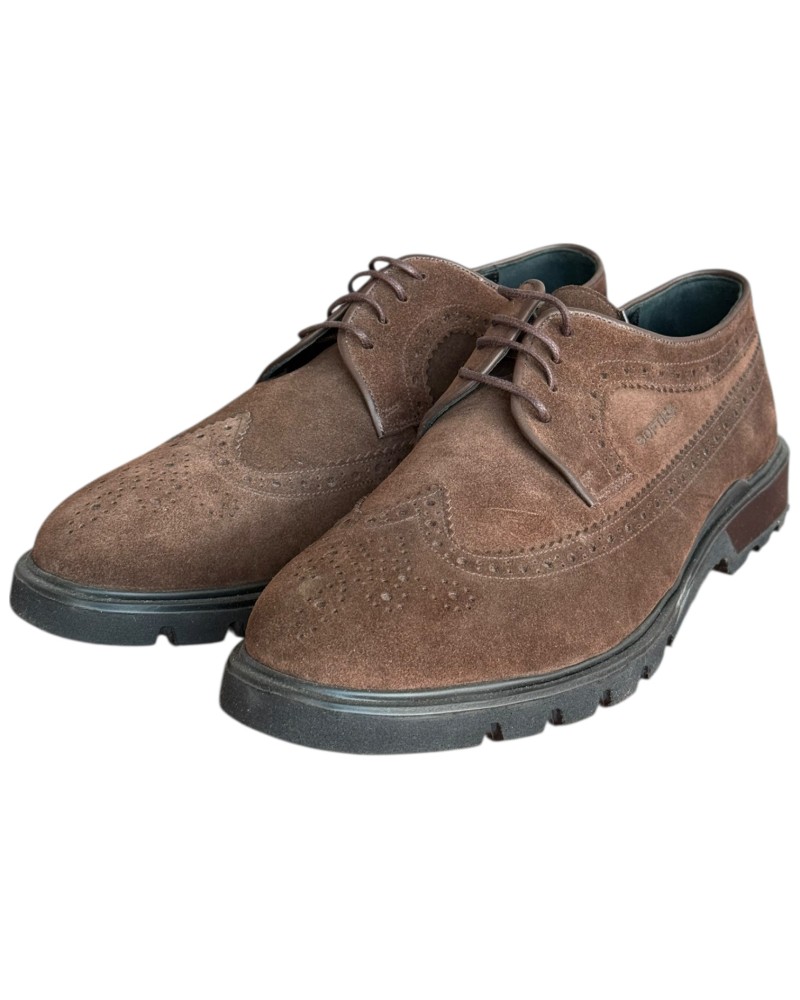  Δερμάτινο Ανδρικό Παπούτσι - F920