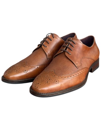  Δερμάτινο Ανδρικό Παπούτσι - F921