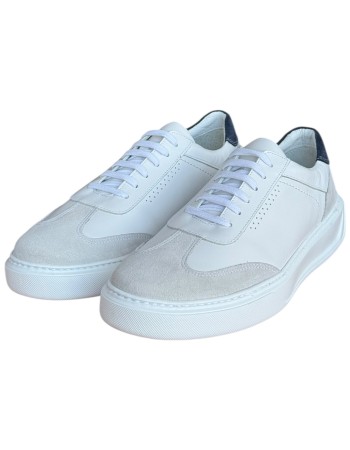  Δερμάτινο Ανδρικό Sneaker- F923