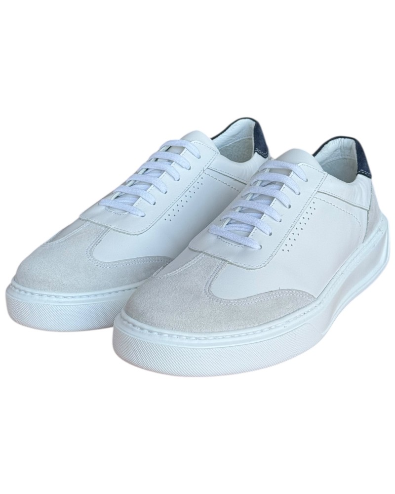  Δερμάτινο Ανδρικό Sneaker- F923