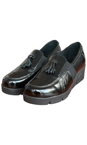  Δερμάτινο Γυναικείo Μοκασίνι - F934