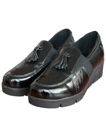  Δερμάτινο Γυναικείo Μοκασίνι - F934