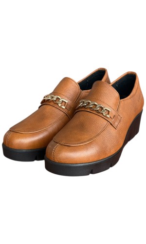  Δερμάτινο Γυναικείo Μοκασίνι - F935