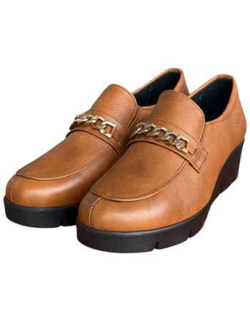  Δερμάτινο Γυναικείo Μοκασίνι - F935