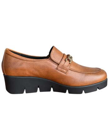  Δερμάτινο Γυναικείo Μοκασίνι - F935