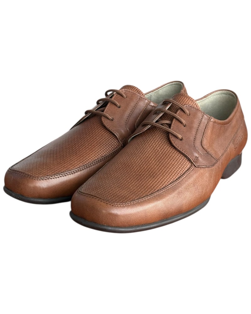  Δερμάτινο Ανδρικό Παπούτσι - F942