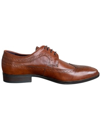  Δερμάτινο Ανδρικό Παπούτσι - F945