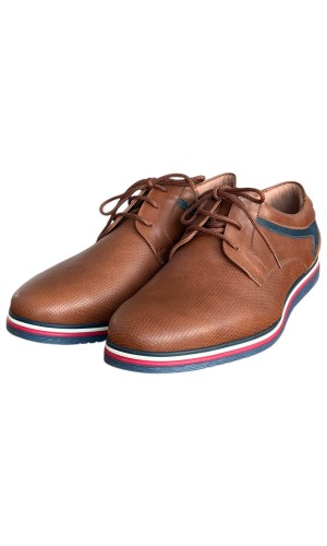  Δερμάτινο Ανδρικό Παπούτσι - F957