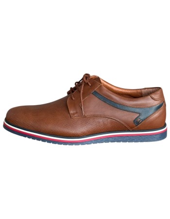  Δερμάτινο Ανδρικό Παπούτσι - F957