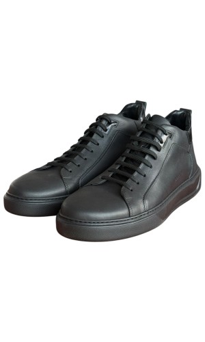  Δερμάτινο Ανδρικό Μποτάκι - F958