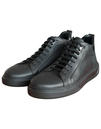  Δερμάτινο Ανδρικό Μποτάκι - F958