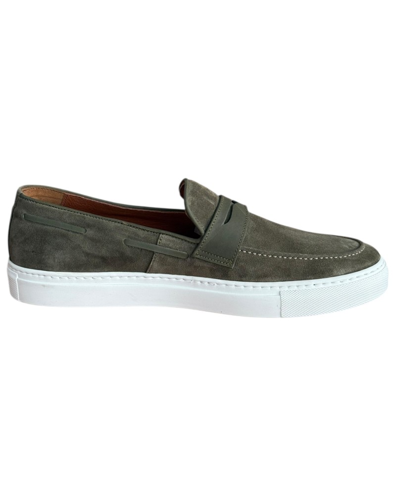  Δερμάτινο Ανδρικό Παπούτσι - F963