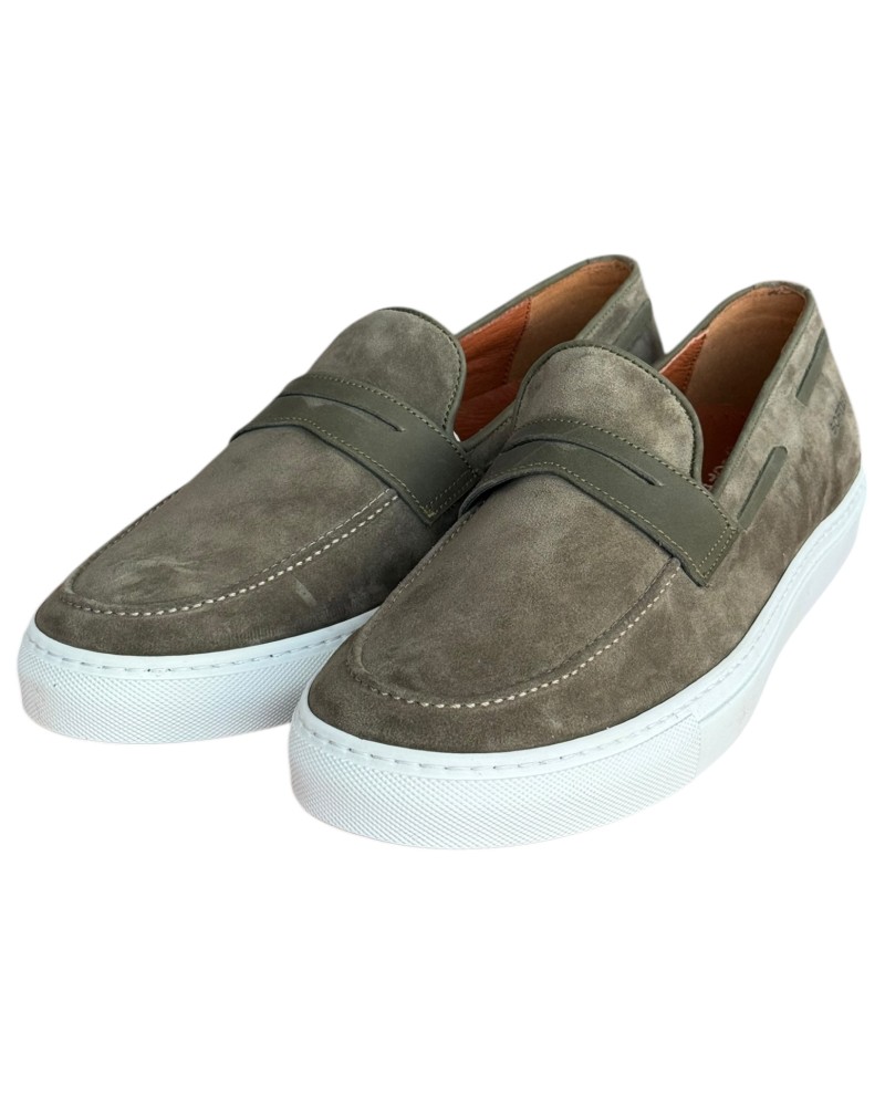  Δερμάτινο Ανδρικό Παπούτσι - F963