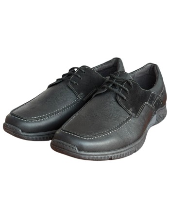  Δερμάτινο Ανδρικό Παπούτσι - F964