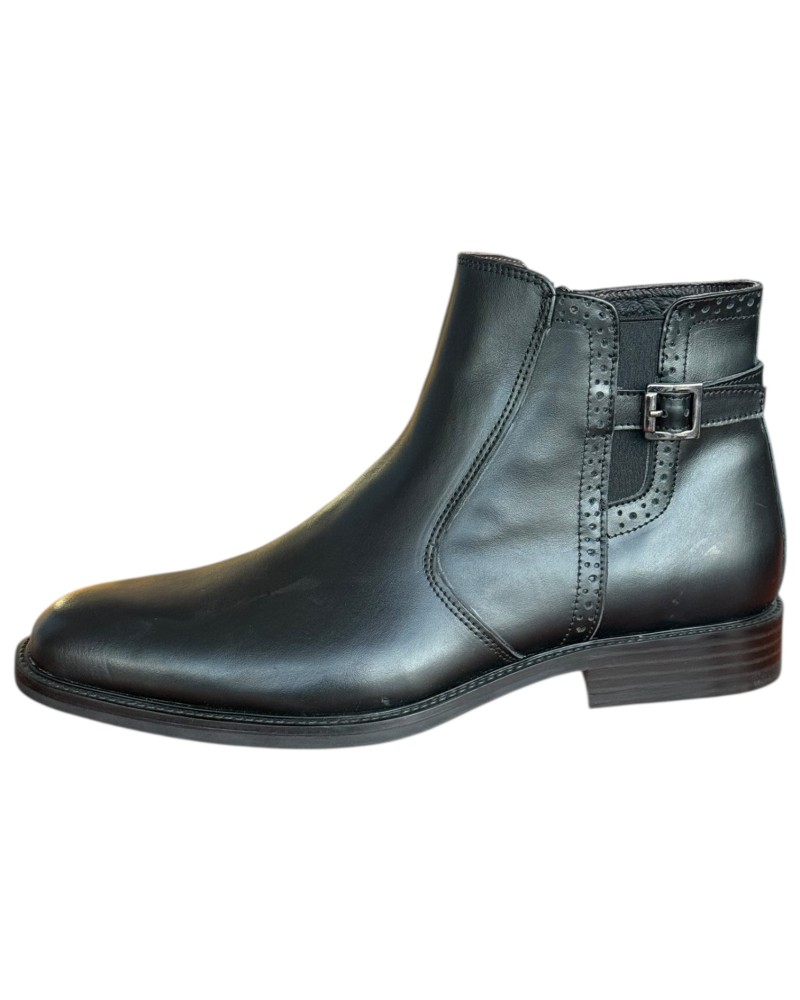  Δερμάτινο Ανδρικό Μποτάκι - F965