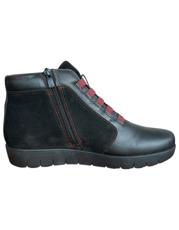 Δερμάτινο Γυναικείo Μποτάκι - F966