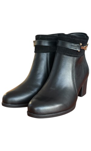 Δερμάτινο Γυναικείo Μποτάκι - F967