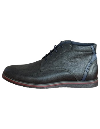  Δερμάτινο Ανδρικό Μποτάκι - F968