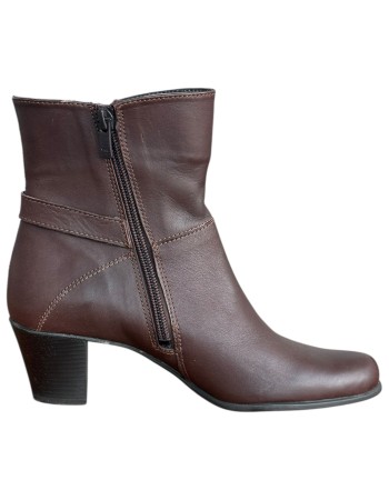 Δερμάτινο Γυναικείo Μποτάκι - F969