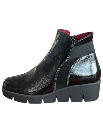 Δερμάτινο Γυναικείo Μποτάκι - F970