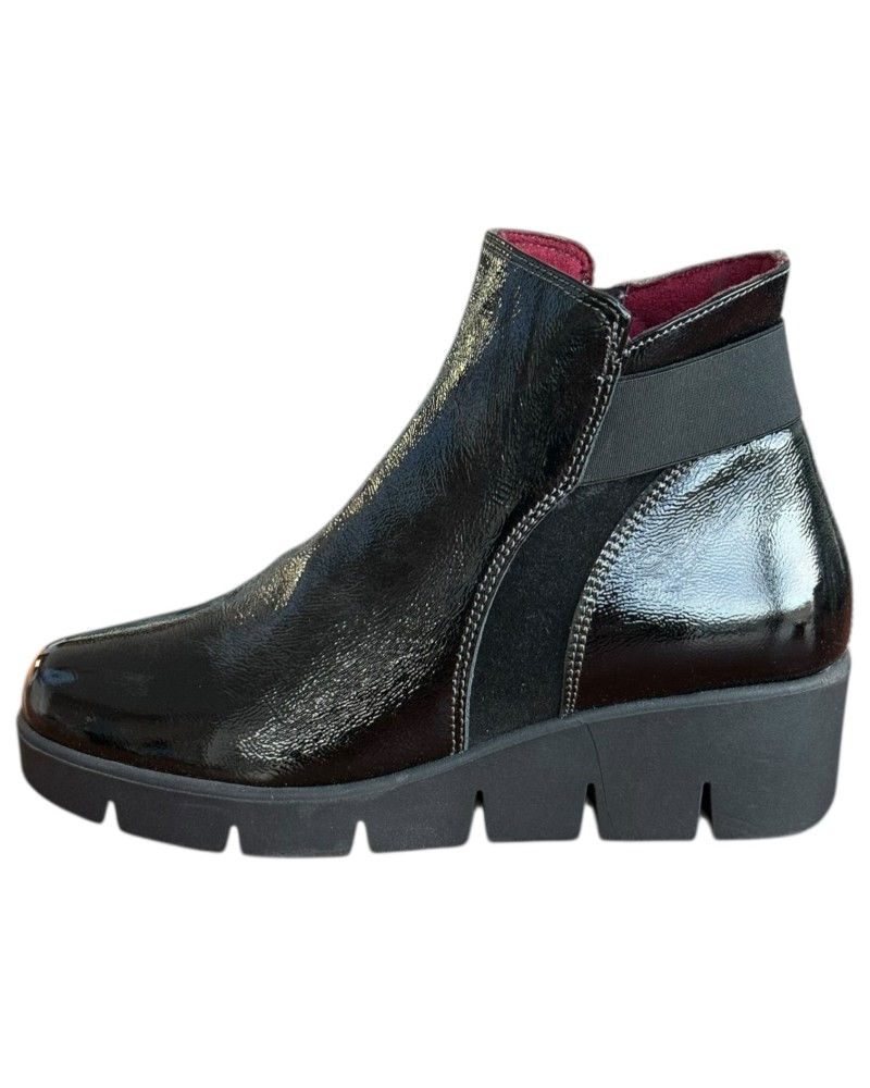 Δερμάτινο Γυναικείo Μποτάκι - F970