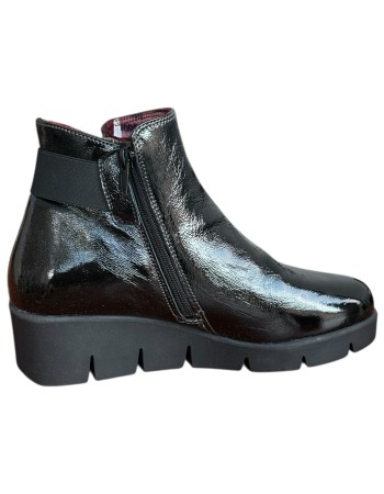 Δερμάτινο Γυναικείo Μποτάκι - F970
