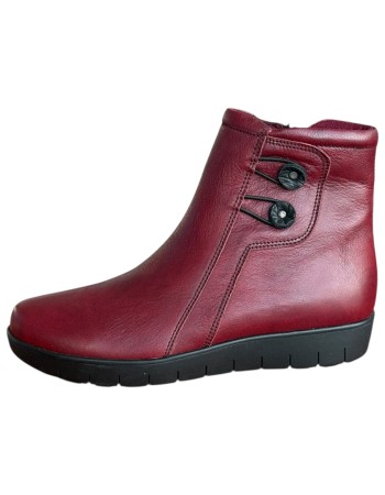 Δερμάτινο Γυναικείo Μποτάκι - F971