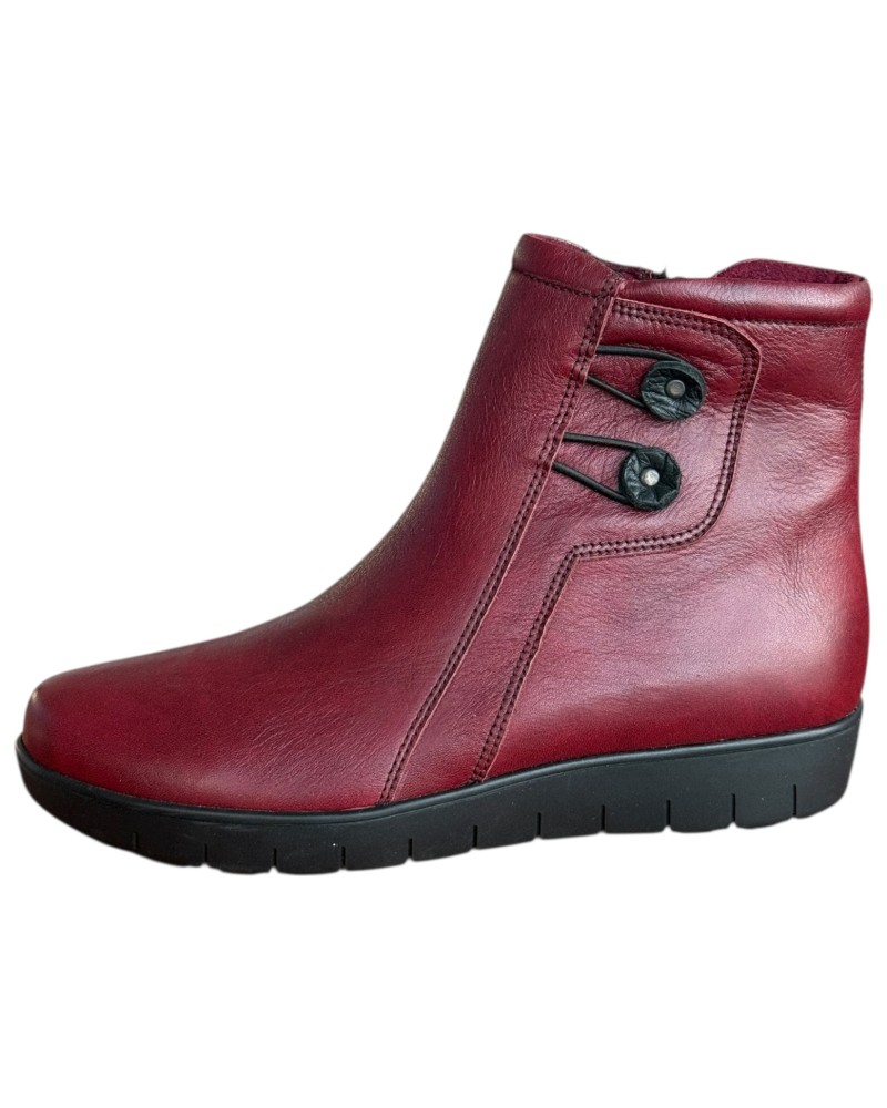 Δερμάτινο Γυναικείo Μποτάκι - F971