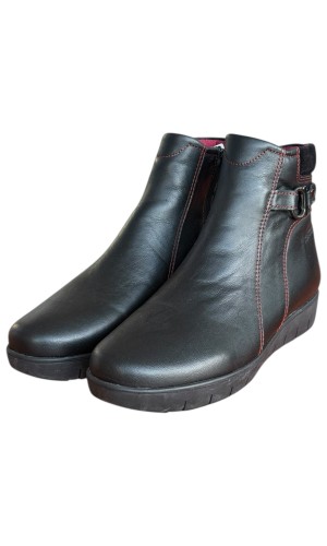 Δερμάτινο Γυναικείo Μποτάκι - F972