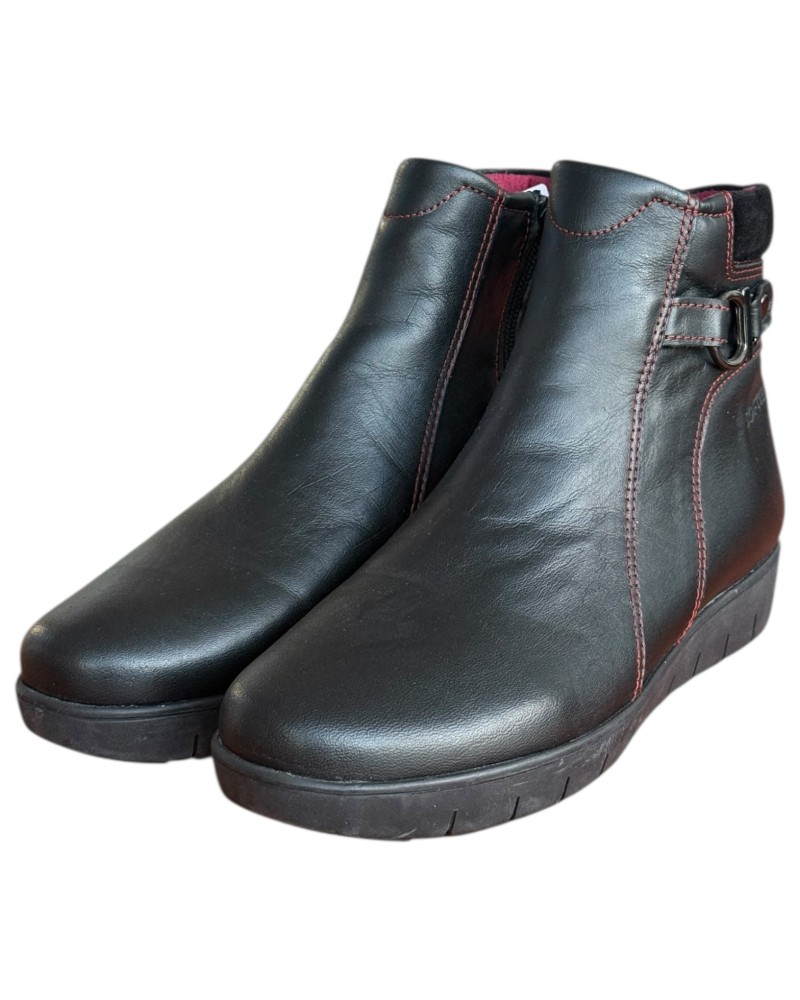 Δερμάτινο Γυναικείo Μποτάκι - F972