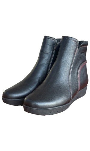 Δερμάτινο Γυναικείo Μποτάκι - F973