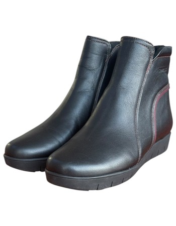 Δερμάτινο Γυναικείo Μποτάκι - F973